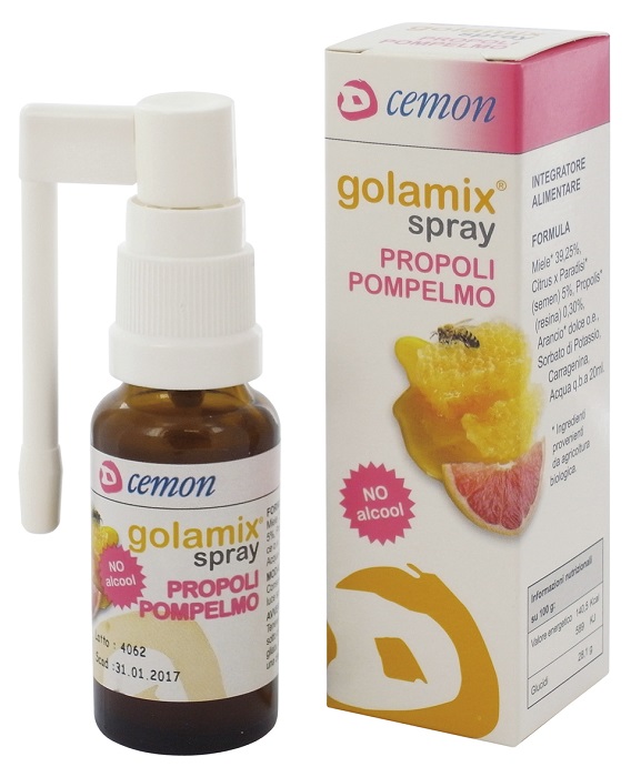 GOLAMIX SPRAY - PROPOLI POMPELMO 20 ML - famajoy.it