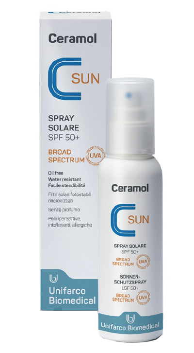 CERAMOL SUN SPRAY SPF 50+ 125 ML - famajoy.it
