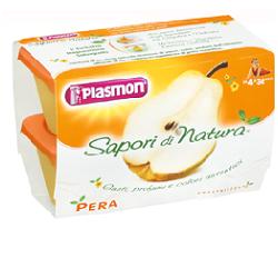 PLASMON SAPORI DI NATURA OMOGENEIZZATO PERA 100 G X 4 PEZZI - famajoy.it