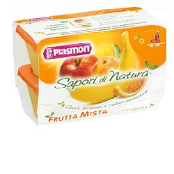 PLASMON SAPORI DI NATURA OMOGENEIZZATO FRUTTA MISTA 100 G X 4 PEZZI - famajoy.it