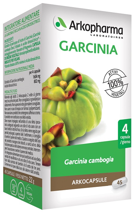 ARKO CAPSULE GARCINIA CAMB 45 CAPSULE - famajoy.it