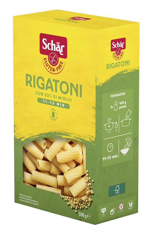 SCHAR RIGATONI 500 G - famajoy.it