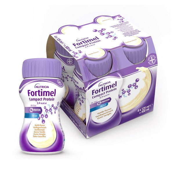 FORTIMEL COMPACT PROTEIN VANIGLIA 4 BOTTIGLIE DA 125 ML - famajoy.it