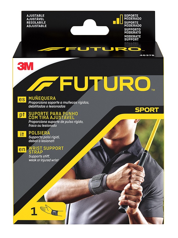 POLSINO ELASTICO UNIVERSALE FUTURO SPORT NERO - famajoy.it