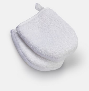 SKINESIS CLEANSING MITTS MANOPOLA PER LA PULIZIA DEL VISO 4 PEZZI - famajoy.it