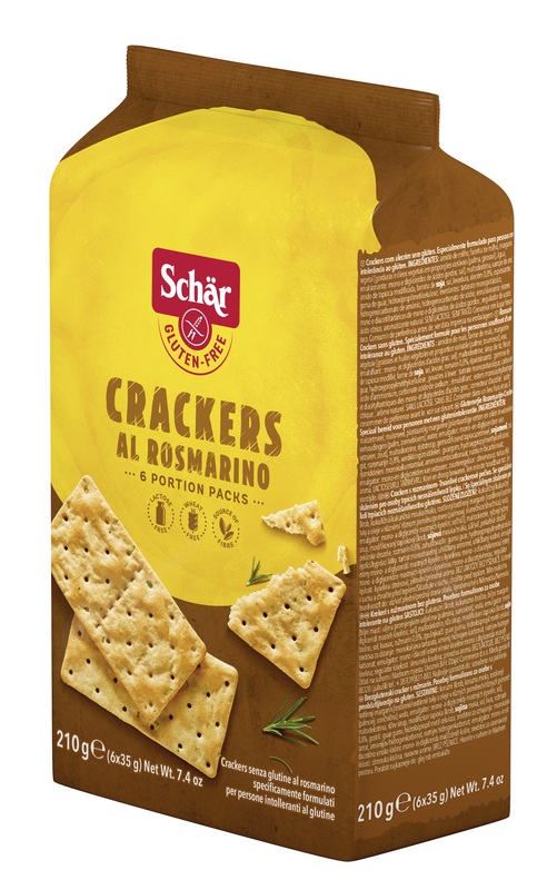 SCHAR CRACKERS AL ROSMARINO 6 CONFEZIONI DA 35 G - famajoy.it