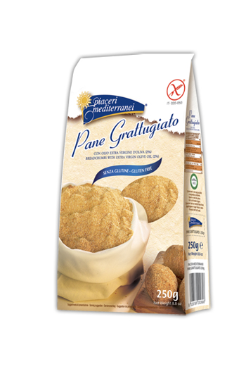 PIACERI MEDITERRANEI PANE GRATTUGGIATO SENZA GLUTINE 250 G - famajoy.it
