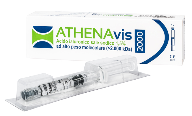 SIRINGA INTRA-ARTICOLARE ATHENAVIS 2000 ACIDO IALURONICO 1,5% 30MG 2 ML - famajoy.it