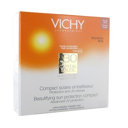 VICHY CAPITAL SOLEIL COMPACT CLAIRE 30 10 G - famajoy.it