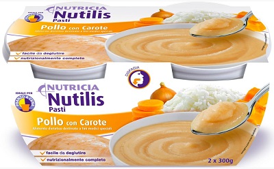 NUTILIS PASTI POLLO CON CAROTE 2 X 300 G - famajoy.it