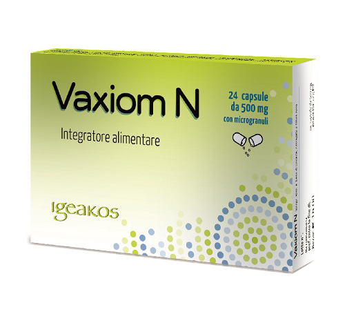 VAXIOM N 24 CAPSULE 12 G - famajoy.it