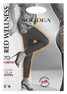 RED WELLNESS 70 LEGGINS NERO 3ML - famajoy.it