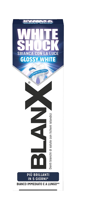 BLANX WHITE SHOCK SBIANCANTE DENTI 75 ML - famajoy.it