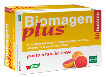 BIOMAGEN PLUS ARANCIA ROSSA 20 BUSTE ASTUCCIO 100 G - famajoy.it