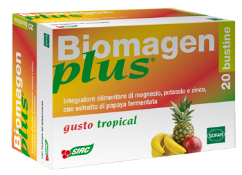 BIOMAGEN PLUS TROPICAL 20 BUSTE ASTUCCIO 100 G - famajoy.it