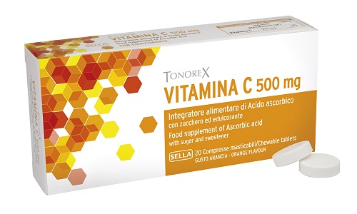 TONOREX VITAMINA C 500 MG 20 COMPRESSE - famajoy.it