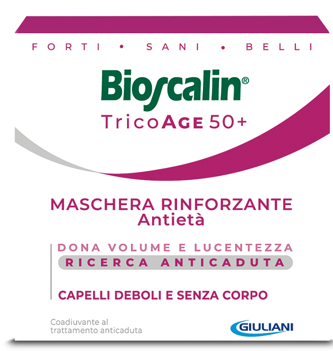 BIOSCALIN TRICOAGE MASCHERA RINFORZANTE ANTIETA' 200 ML - famajoy.it