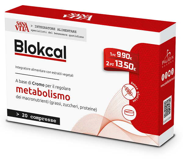 SANAVITA BLOKCAL 20 COMPRESSE - famajoy.it