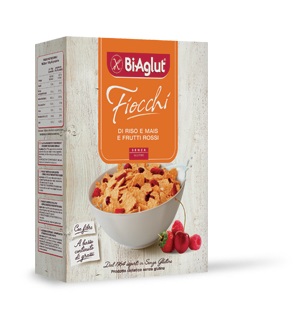BIAGLUT CEREALI PRIMA COLAZIONE AI FRUTTI ROSSI 275 G - famajoy.it