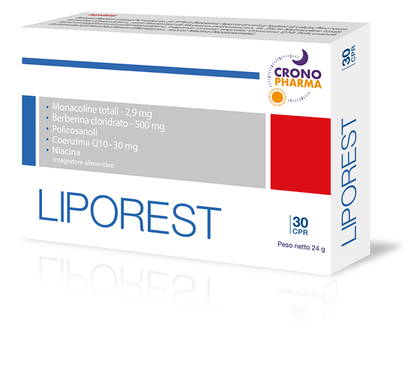 LIPOREST 30 COMPRESSE - famajoy.it