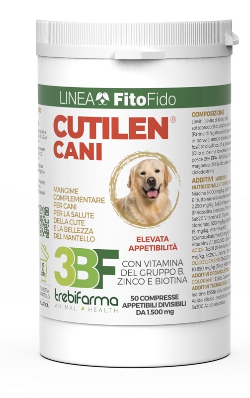 CUTILEN CANI 50 COMPRESSE BARATTOLO 75 G - famajoy.it