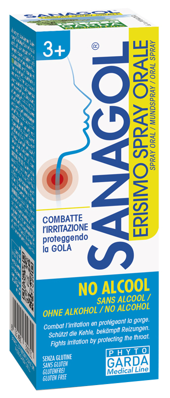 SANAGOL SPRAY ERISIMO SENZA ALCOOL 20 ML - famajoy.it