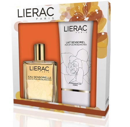 LIERAC COFANETTO DI NATALE EAU SENSORIELLE 100 ML LAIT SENSORIELLE 150 ML IN OMAGGIO - famajoy.it