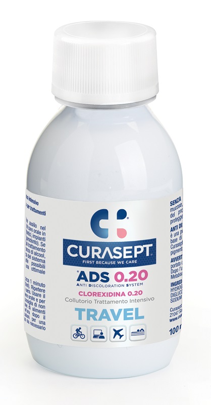 CURASEPT COLLUTORIO 0,20 ADS TRAVEL 100 ML - famajoy.it