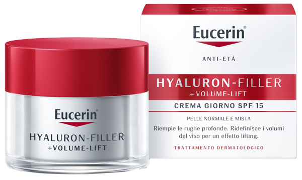 EUCERIN HYALURON FILLER VOLUME GIORNO PELLE NORMALE MISTA 50 ML - famajoy.it