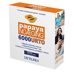 DIETALINEA PAPAYA NOAGING 6000 10 BUSTINE MONODOSE 6 G ASTUCCIO 60 G - famajoy.it