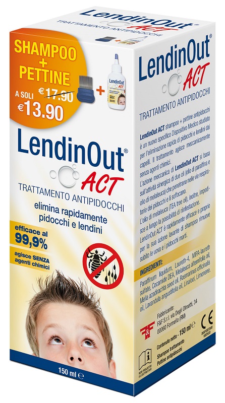 LENDINOUT ACT ANTIPIDOCCHI 150 ML - famajoy.it