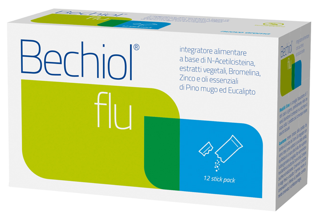 BECHIOL FLU 12 BUSTINE STICK PACK - famajoy.it