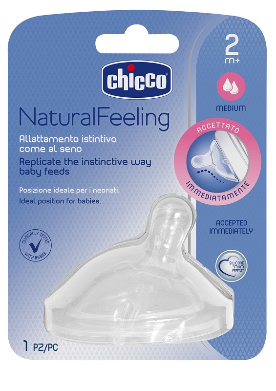 CHICCO TETTARELLA STEPUP NEW 2M+ FLUSSO MEDIO - famajoy.it