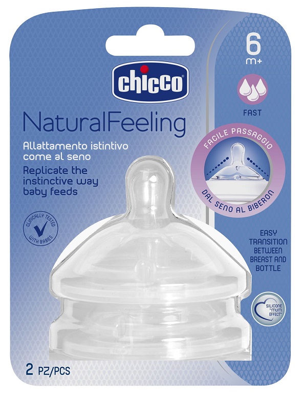 CHICCO TETTARELLA STEPUP NEW 6M+ FLUSSO VELOCE - famajoy.it