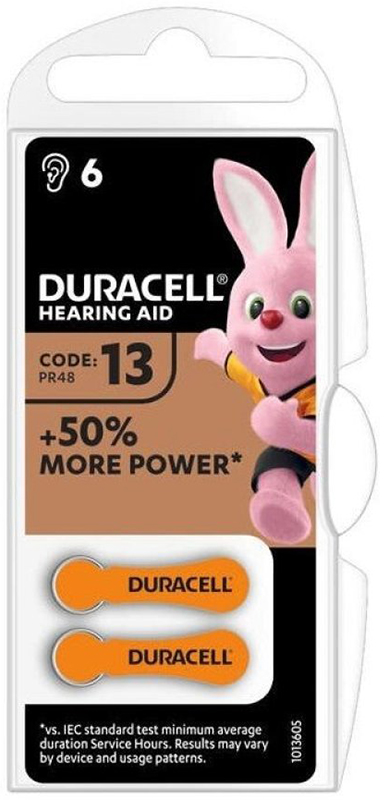 DURACELL EASY TAB 13 ARANCIO BATTERIA PER APPARECCHIO ACUSTICO - famajoy.it