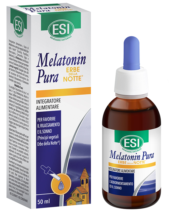 ESI MELATONIN PURA GOCCE ERBE NOTTE 50 ML - famajoy.it