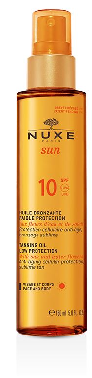 NUXE SUN OLIO SOLARE VISO E CORPO SPF10 150 ML - famajoy.it