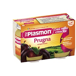 PLASMON OMOGENEIZZATO PRUGNA 2 X 104 G - famajoy.it