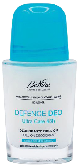 DEFENCE DEO ULTRA CARE ROLL-ON SENZA SALI D'ALLUMINIO 50 ML - famajoy.it