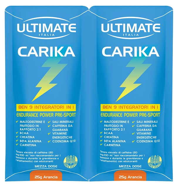 Ultimate Carika Gusto Arancia 2 Buste da 25g - famajoy.it