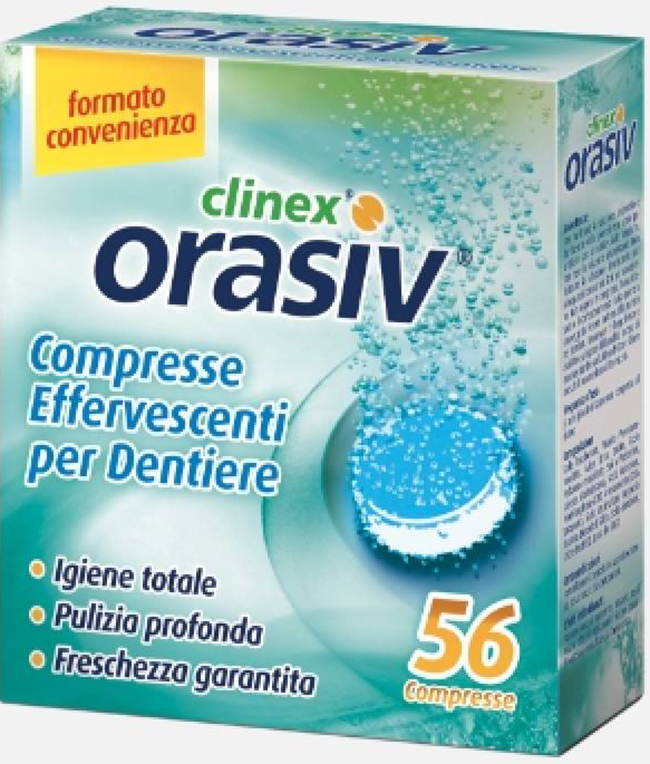 ORASIV CLINEX 56 COMPRESSE EFFERVESCENTI - famajoy.it