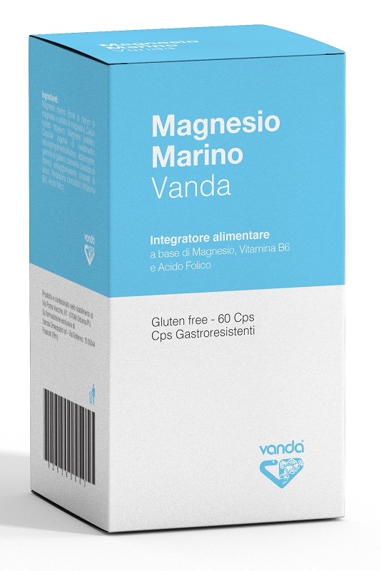 MAGNESIO MARINO VANDA 60 CAPSULE - famajoy.it