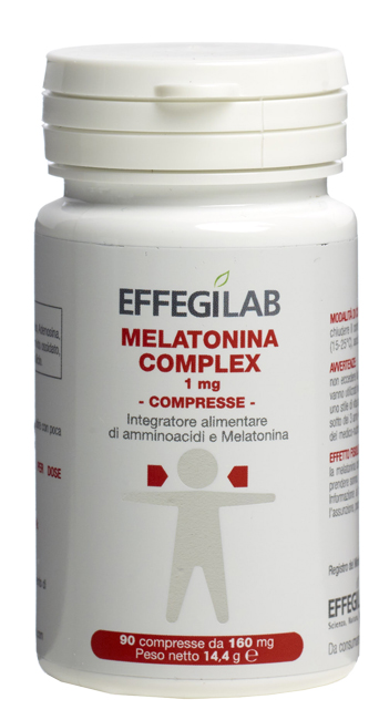 MELATONINA COMPLEX 1MG 90 COMPRESSE - famajoy.it