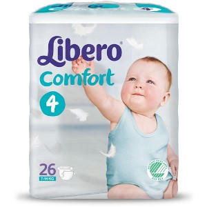 LIBERO COMFORT 4 PANNOLINO PER BAMBINO 7-11 26 PEZZI - famajoy.it