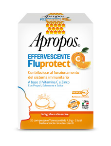 APROPOS FLUPROTECT EFFERVESCENTE C 20 COMPRESSE - famajoy.it
