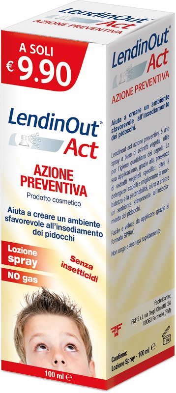 LENDINOUT ACT AZIONE PREVENTIVA SPRAY - famajoy.it