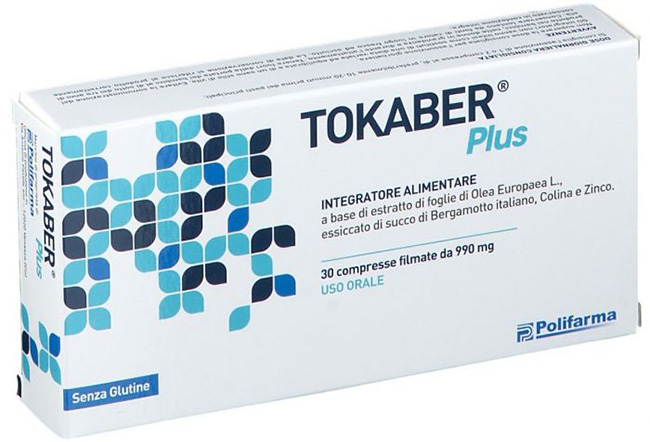TOKABER PLUS 990MG 30 COMPRESSE - famajoy.it