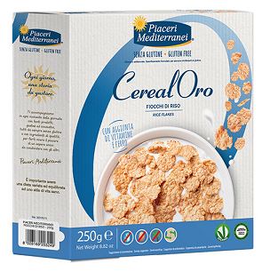 PIACERI MEDITERRANEI CEREALORO FIOCCHI DI RISO 250 G - famajoy.it