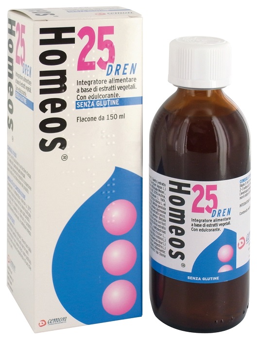 HOMEOS 25 DREN 150ML - famajoy.it