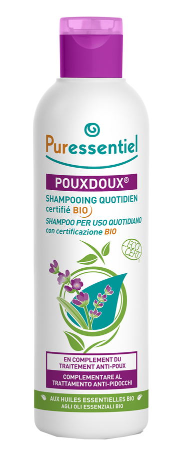 PURESSENTIEL SHAMPOO POUXDOUX ANTI-PIDOCCHI 200 ML - famajoy.it